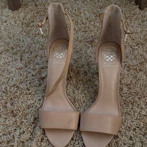Vince Camuto Nude Heeled Sandals